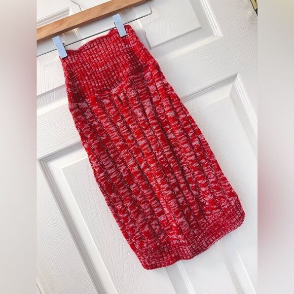 Dog Red Sweater NWOT Marled Warm Pets - Picture 3 of 6